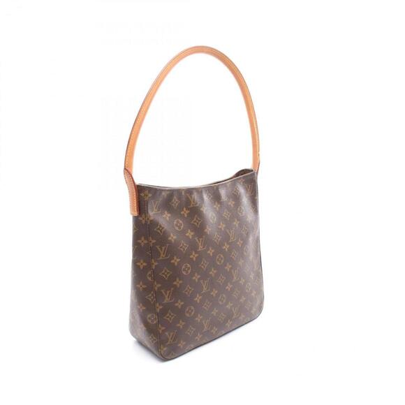 LOUIS VUITTON Brown Monogram Leather Looping GM Shoulder Bag - Picture 3 of 10
